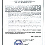 Didemo, DPRD SBT Resmi Keluarkan Maklumat