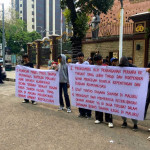 Aksi Movement Maluku for Justice Desak Klarifikasi Kasus Dugaan Sianida Ilegal di Maluku